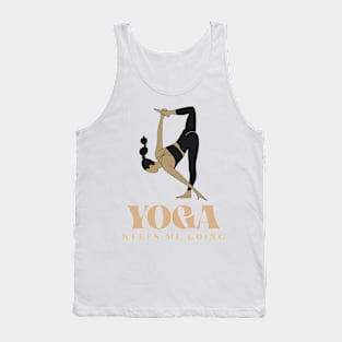 yoga keeps me going Tank Top